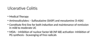 IBD PRESENTATION INCLUDING CROHNS AND ULCERATIVE COLITIS.pptx