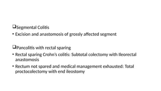 IBD PRESENTATION INCLUDING CROHNS AND ULCERATIVE COLITIS.pptx