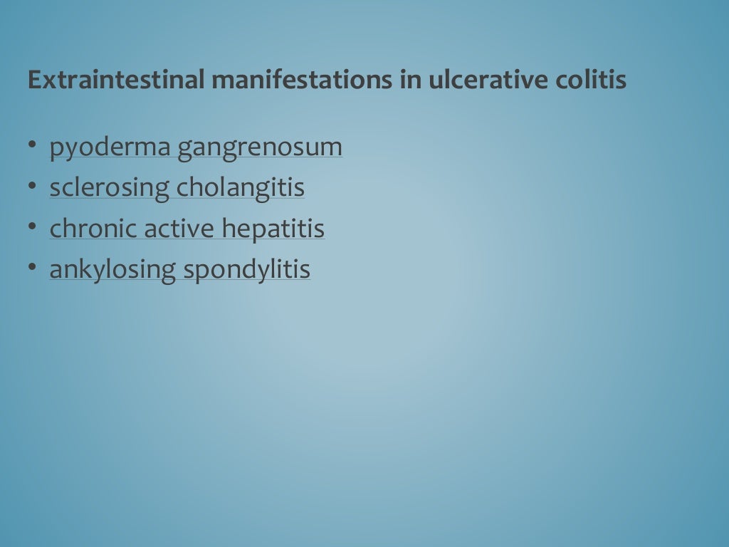 Inflammatory Bowel Disease In Pediatrics