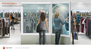 Electronic Displays
Implementation Opportunities
 