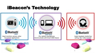 iBeacon’s Technology 
5 
Bluetooth Low Energy (BLE) 
 