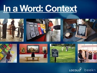 In a Word: Context

 