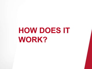 HOW DOES IT 
WORK? 
 