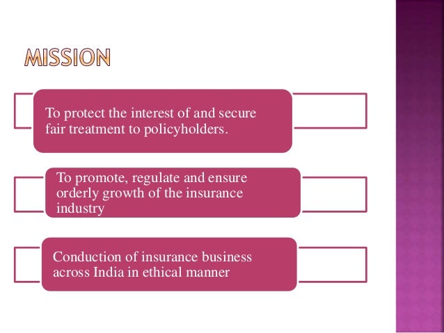 IRDA [Insurance Regulatory and Development Authority]
