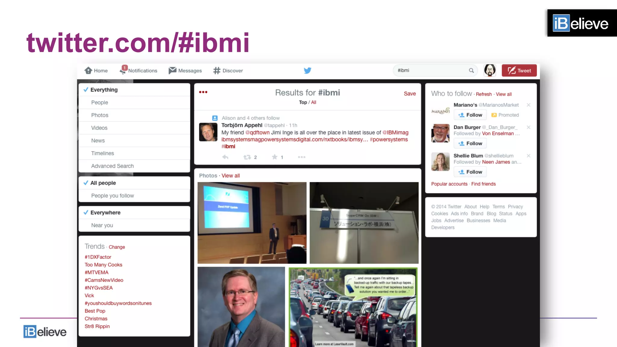 twitter.com/#ibmi
 