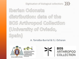 Digitisation of biological collections

A. Torralba-Burrial & F.J. Ocharan

 