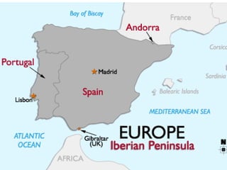 Iberian Peninsula Meseta Mountain Ranges Countries PPT Iberian Peninsula 1 320 