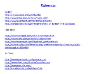   User created content (co-creation)