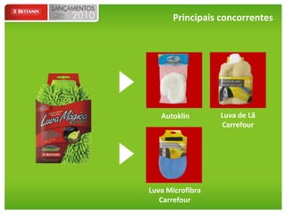 Principais concorrentes Autoklin Luva de Lã Carrefour Luva Microfibra Carrefour 