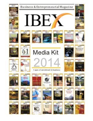 IBEX Magazine Media Kit