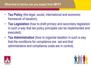 International Bureau of Fiscal Documentation (IBFD) / Bronzewska ...