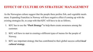 KFC In Norway (Reentry Of KFC In Norway) | PPTX