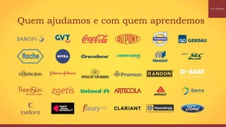 Quem ajudamos e com quem aprendemos
 