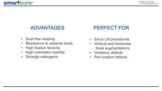 Smartbone Wedge SmartBone: the innovative bone substitute for oral surgery and ...