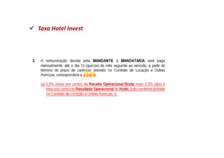 Taxa Hotel Invest
 