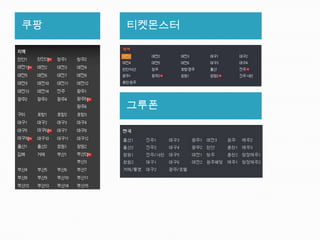 쿠팡티켓몬스터그루폰