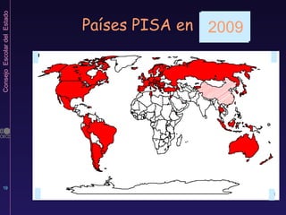1998   Países PISA en 2000 2001 2003 2006 2009 