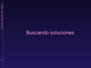 Buscando soluciones  