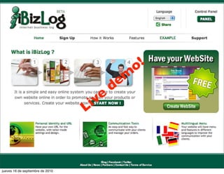 o!
                                          em
                                         d
                                     e
                                  Liv



jueves 16 de septiembre de 2010
 