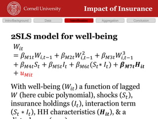 Does Insurance Improve Resilience?