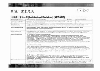 Ibm架构方法论 需求定义阶段