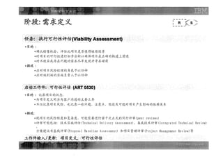 Ibm架构方法论 需求定义阶段