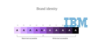 Brand identity
 