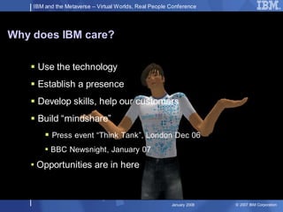 IBM and the Metaverse