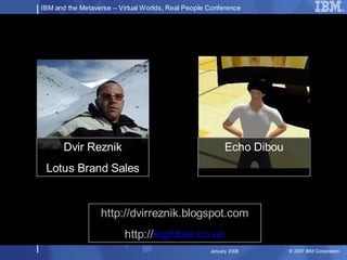 IBM and the Metaverse