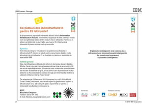 IBM System Storage




21                   © 2010 IBM Corporation
 