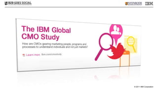 © 2011 IBM Corporation
 