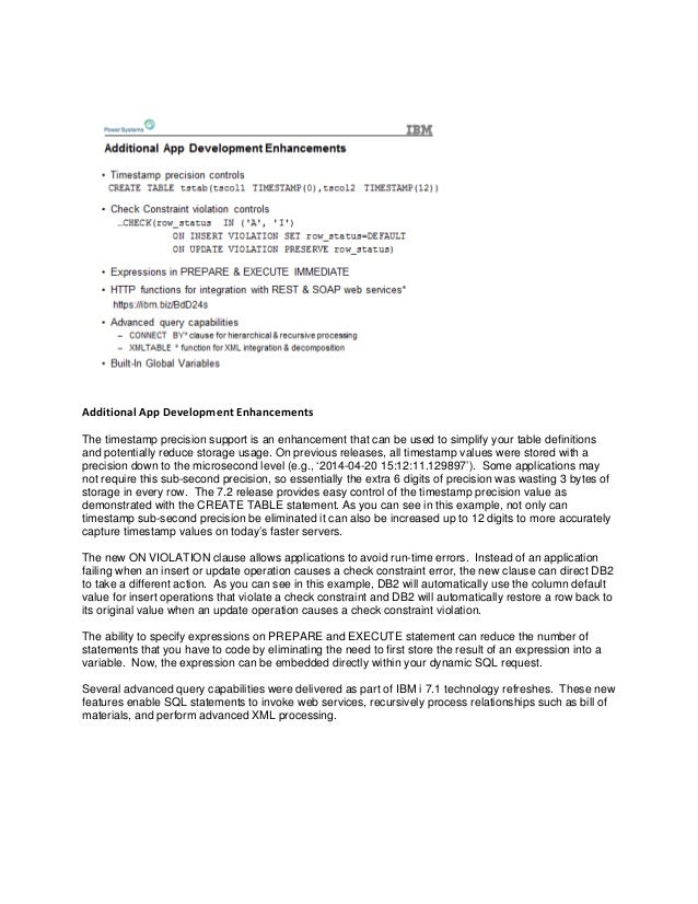 Complex Update Query In Db2 Commands Complex Update Query In Db2 Commands