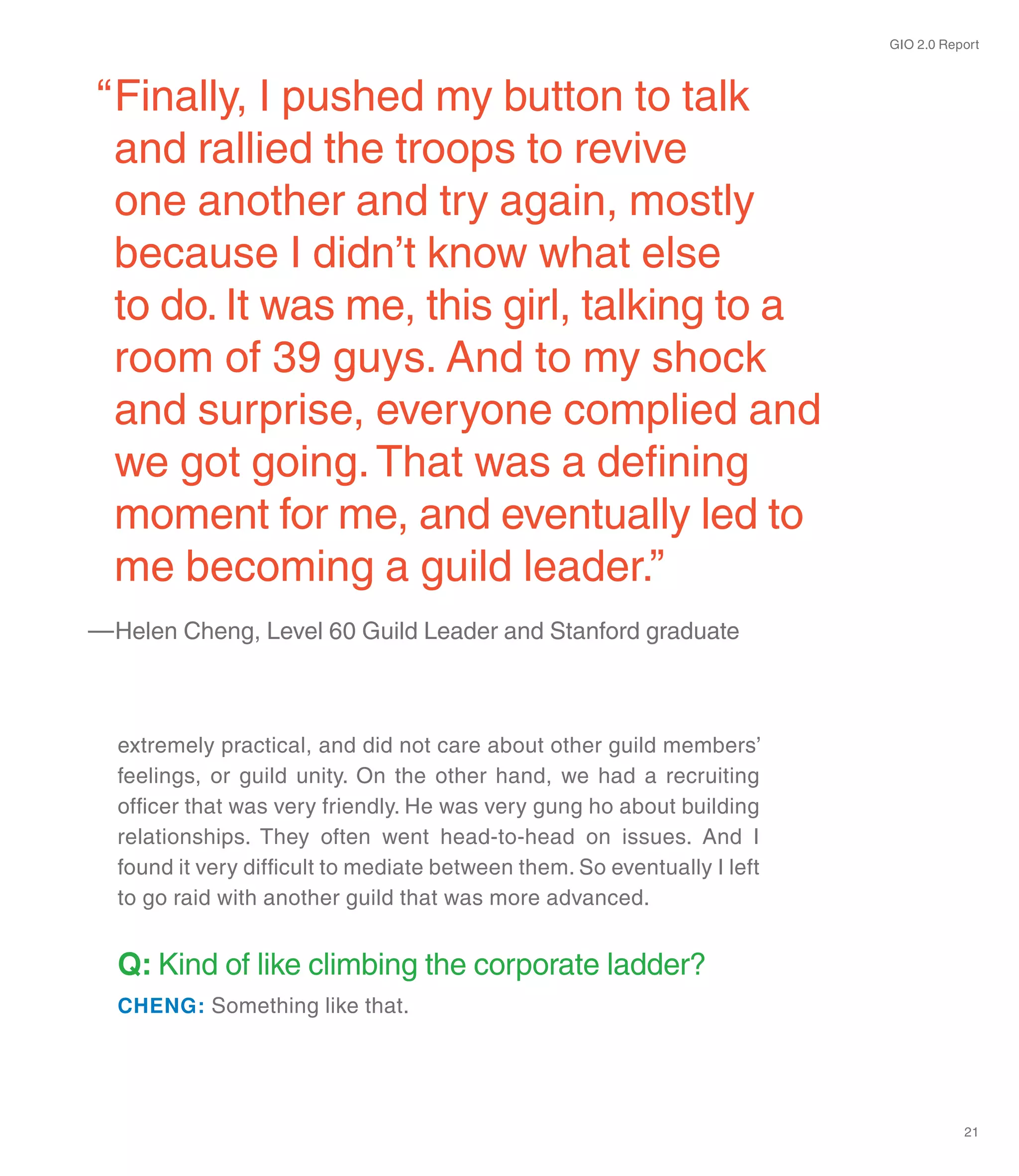 Ibm Gio Gaming Report