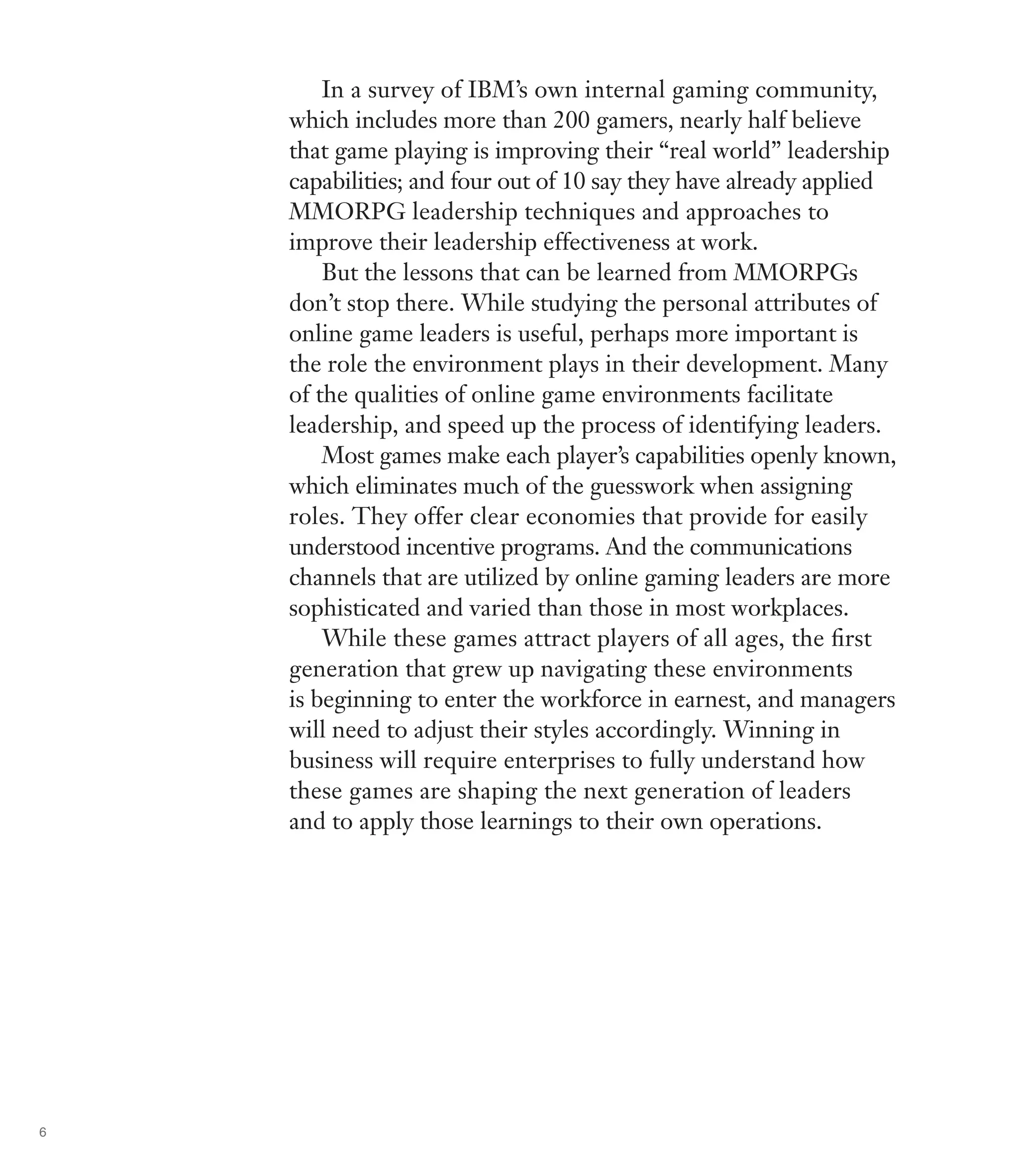 Ibm Gio Gaming Report