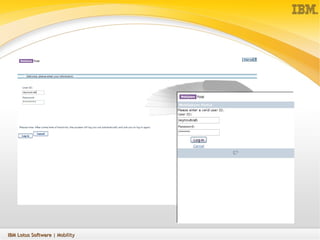 IBM Lotus Software  | Mobility 
