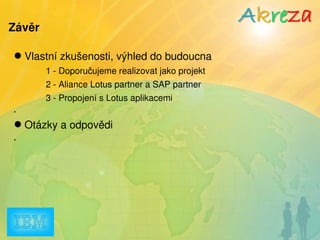 SAP + Lotus Notes = Alloy 