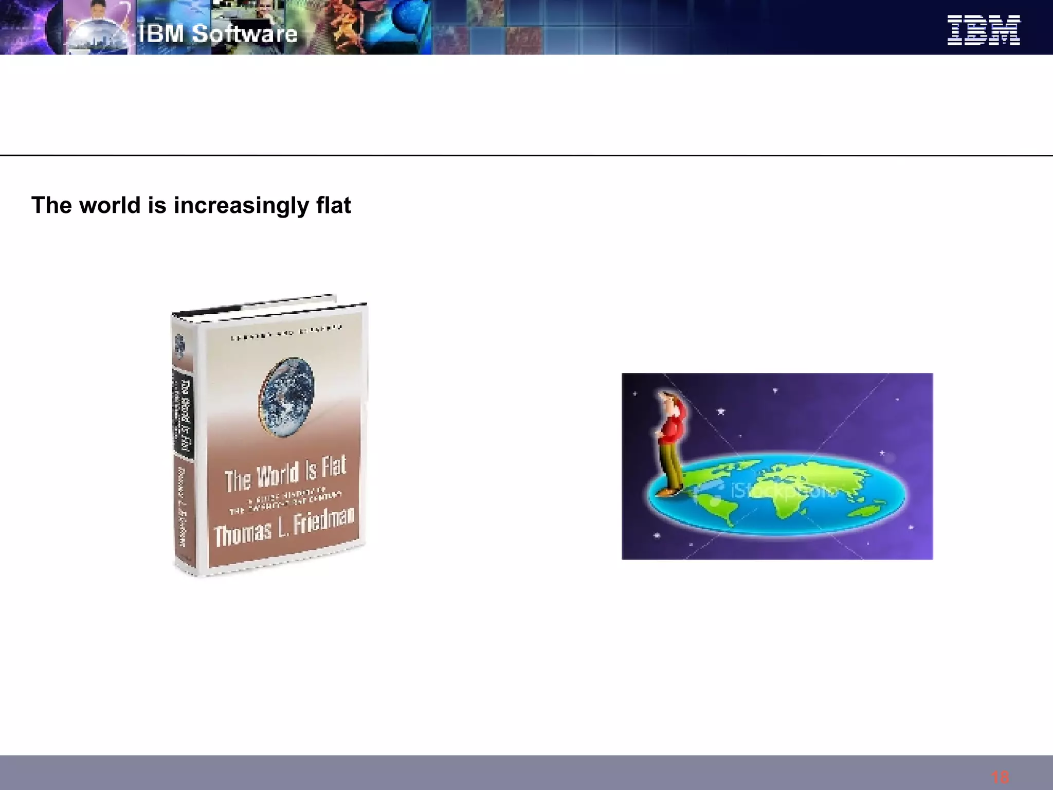 The world is increasingly flat  
