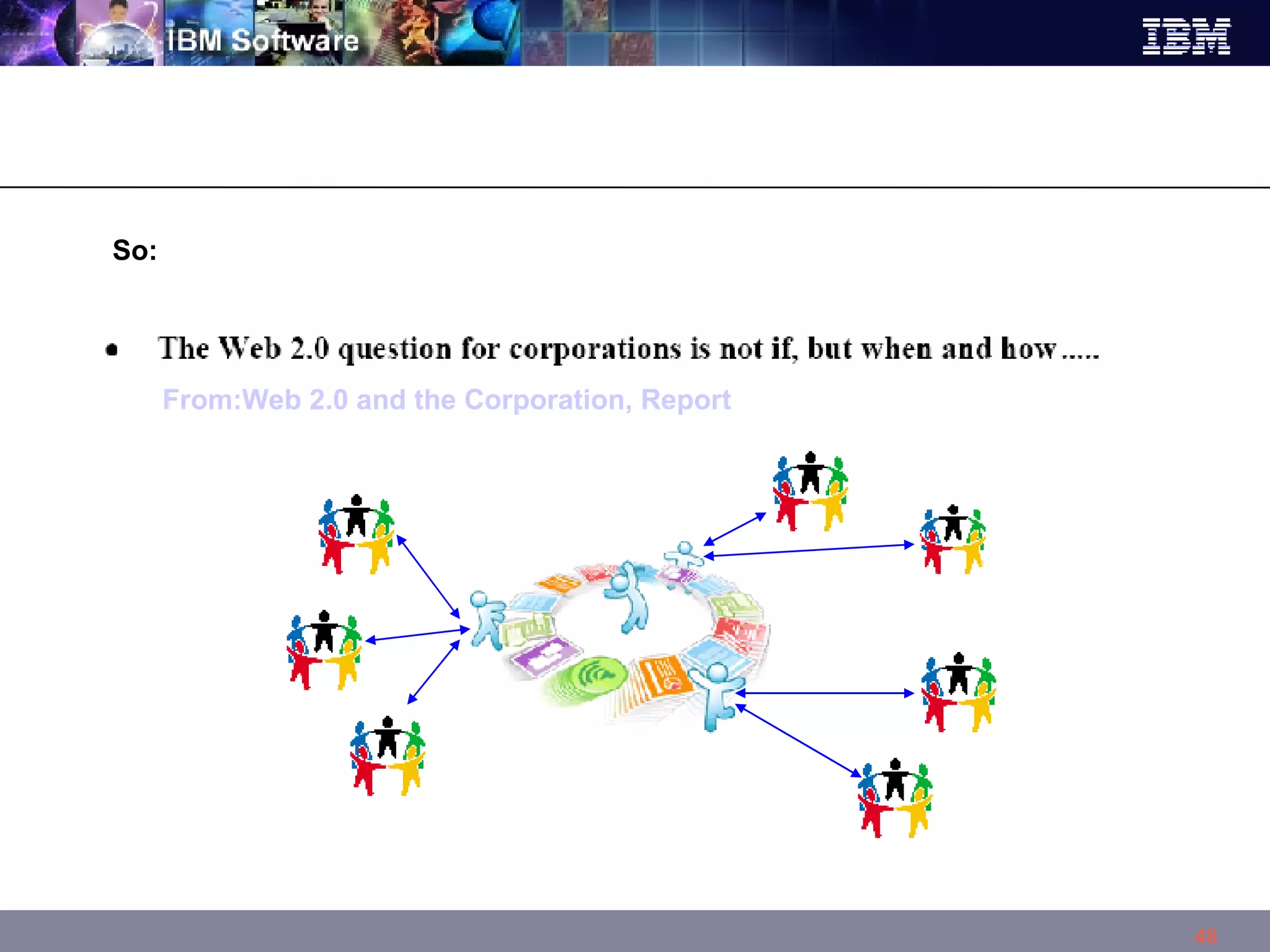So: From: Web 2.0 and the Corporation, Report 