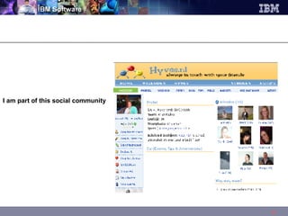 I am part of this social community 