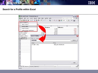 Search for a Profile within Excel 