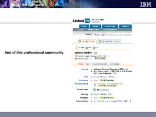 And of this professional community  