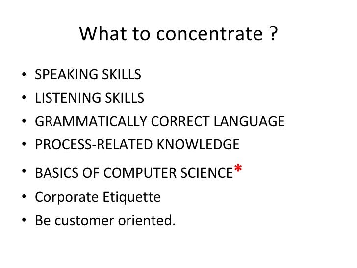 basic tech support knowledge