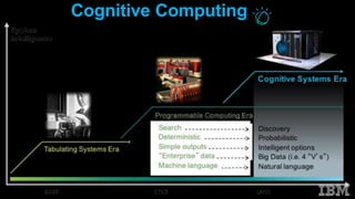 Cognitive Computing
 