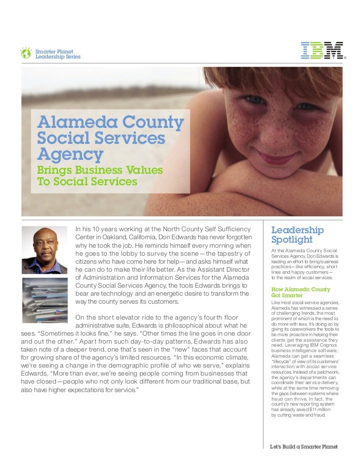 "Alameda County Social Services Agency"