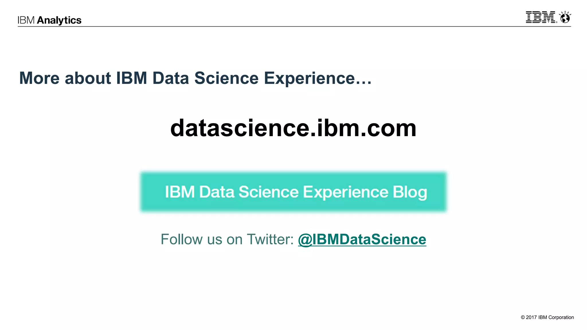 Data Science Experience | PPT