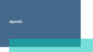 Appendix
 