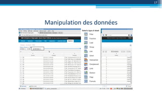 Manipulation des données
17
 