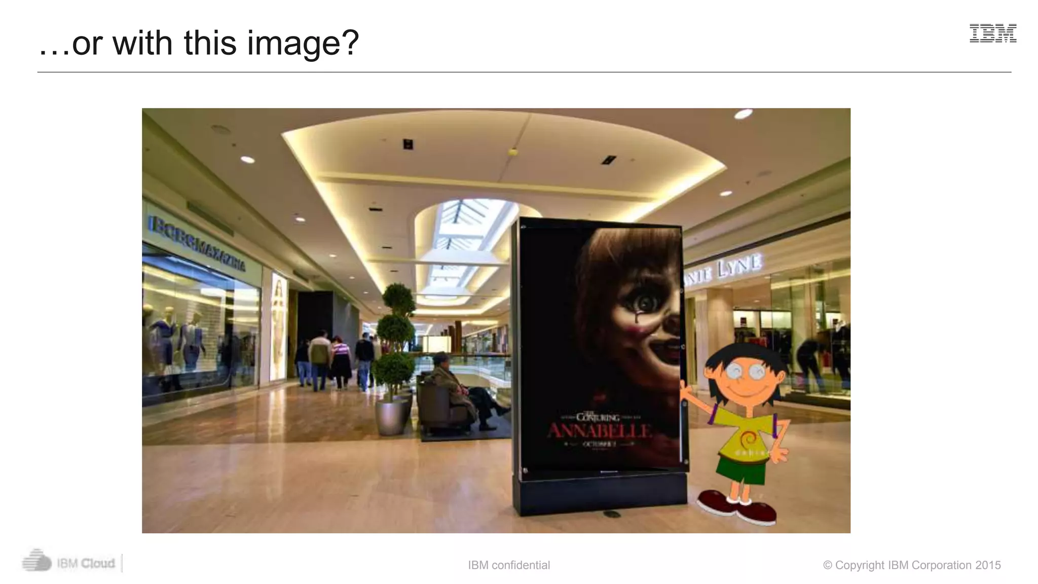 IBM confidential © Copyright IBM Corporation 2015
…or with this image?
 