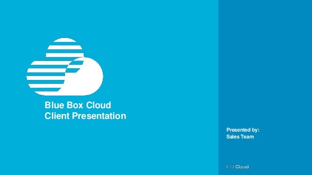 Ibm Cloud Solution Blue Box