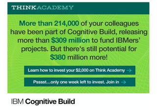 Cognitive Build : A global social transformation experience using IBM ...